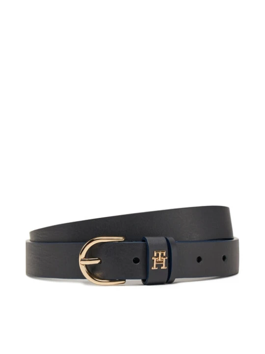 Zdjęcie produktu Pasek Damski Tommy Hilfiger Essential Effortless 2.5 AW0AW16836 Granatowy