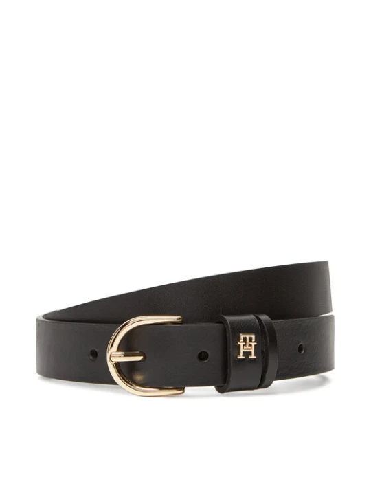 Zdjęcie produktu Pasek Damski Tommy Hilfiger Essential Effortless 2.5 Go AW0AW16836 Czarny