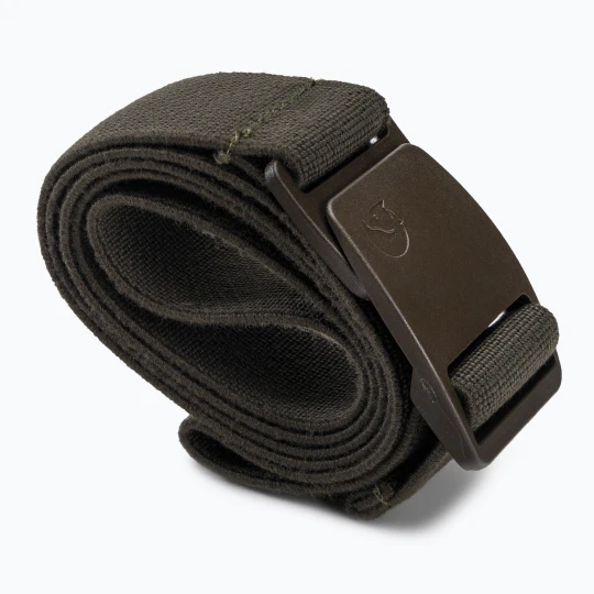 Zdjęcie produktu Pasek do spodni Fjällräven Keb Trekking Belt dark olive Brązowy