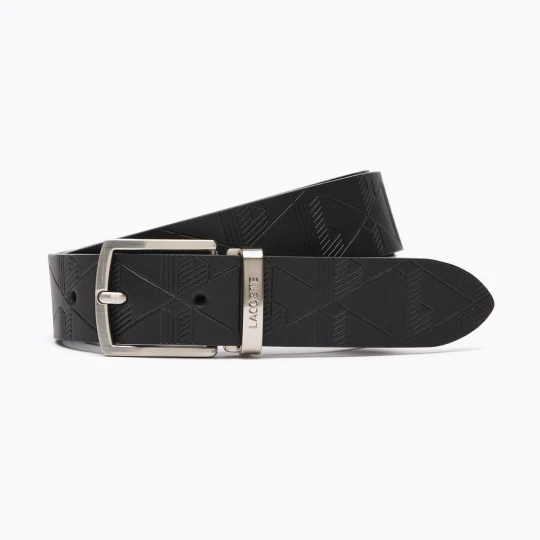 Zdjęcie produktu Pasek do spodni Lacoste RC4081 noir Czarny