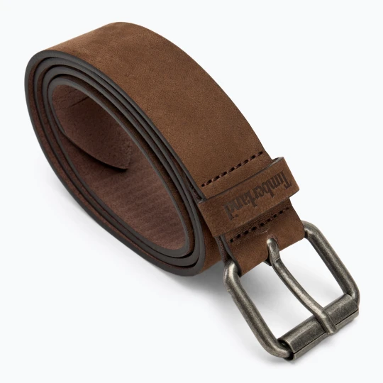 Zdjęcie produktu Pasek do spodni męski Timberland 35 mm Nubuck Belt dark brown