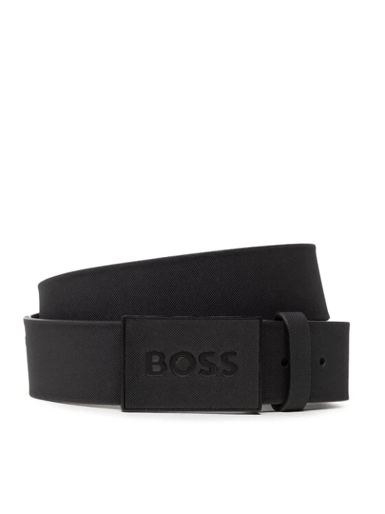Zdjęcie produktu Pasek Męski Boss Icon-S1 50471333 Czarny