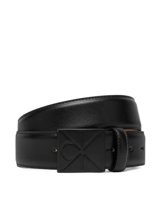 Zdjęcie produktu Pasek Męski Calvin Klein Emblem Plaque Smooth 35Mm LV04D7046G Czarny