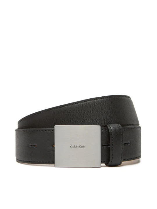Zdjęcie produktu Pasek Męski Calvin Klein Plaque Buckle 35Mm LV04D7013G Czarny