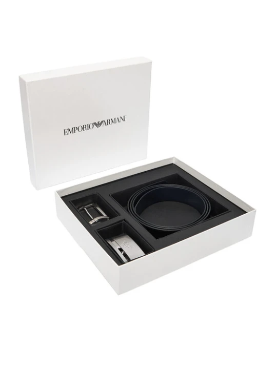 Zdjęcie produktu Pasek Męski Emporio Armani Y4S498 YLP4E 81519 Czarny