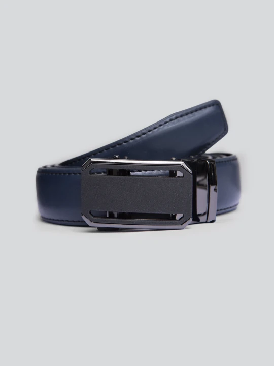 Zdjęcie produktu Pasek męski granatowy 01101B75BAA Giacomo Conti
