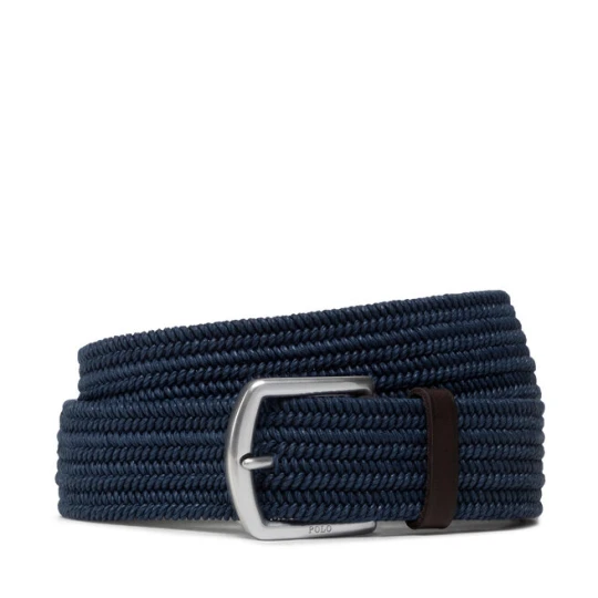 Zdjęcie produktu Pasek Męski Polo Ralph Lauren 35Mm Braid Stretch 405666041002 Granatowy