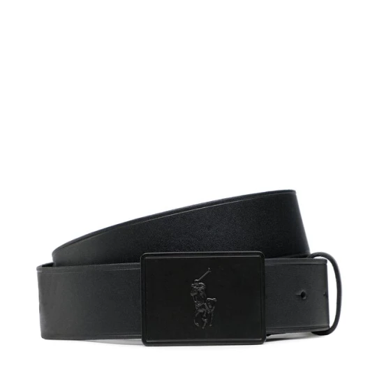 Zdjęcie produktu Pasek Męski Polo Ralph Lauren 36mm Pp Plaque Belt 405691693005 Czarny