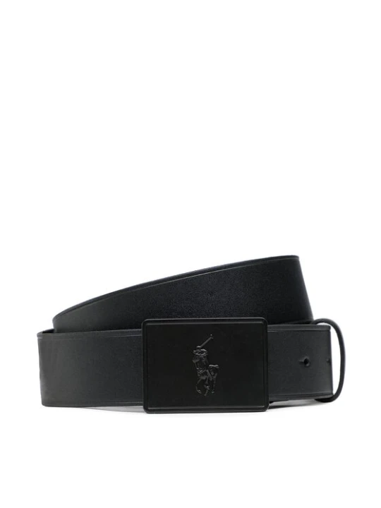 Zdjęcie produktu Pasek Męski Polo Ralph Lauren 36mm Pp Plaque Belt 405691693005 Czarny