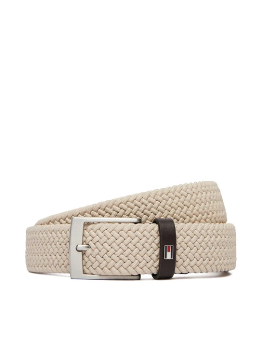Zdjęcie produktu Pasek Męski Tommy Hilfiger Adan 3.5 Elastic AM0AM13824 Beżowy