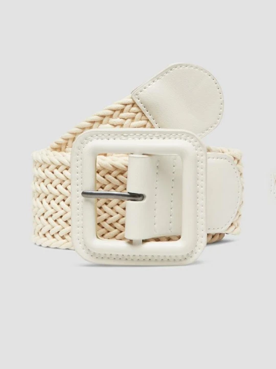 Zdjęcie produktu Eleganter Gürtel mit Textilband und Dornschließe s.Oliver beżowy
