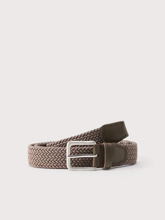 Zdjęcie produktu Pasek pleciony Jack&Jones jasnobrązowy