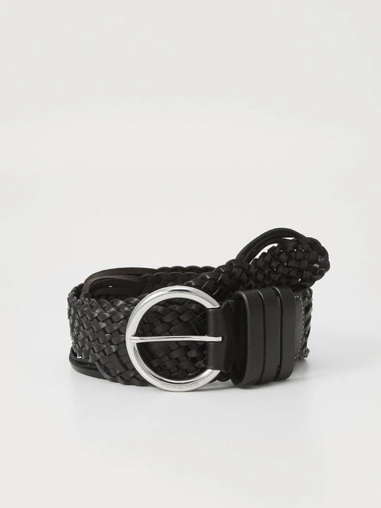 Zdjęcie produktu Pasek pleciony Michael Kors czarny