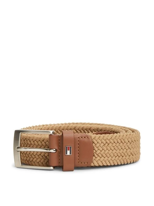 Zdjęcie produktu Pasek pleciony Tommy Hilfiger beżowy