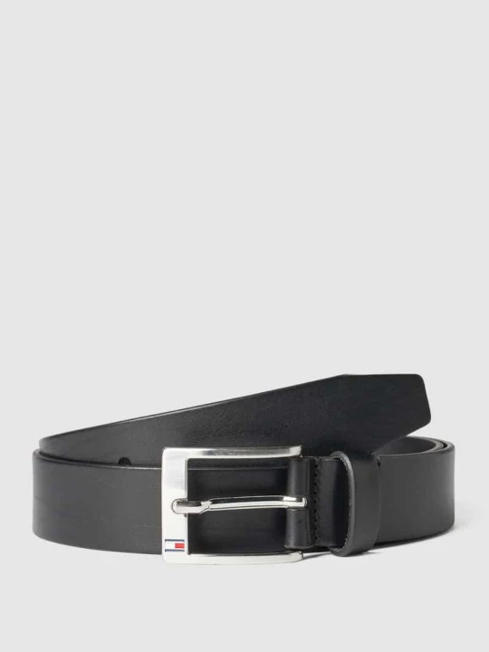 Zdjęcie produktu Pasek skórzany New Aly Tommy Hilfiger Czarny