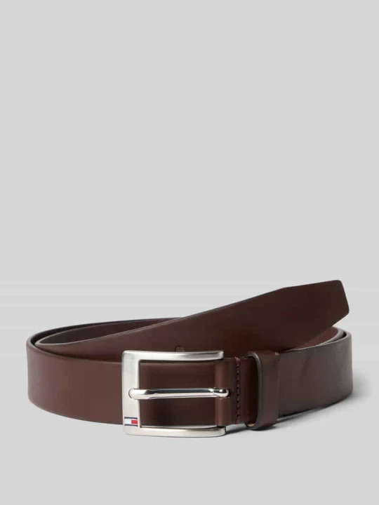 Zdjęcie produktu Nowy skórzany pasek „New Aly” Tommy Hilfiger Ciemnobrązowy