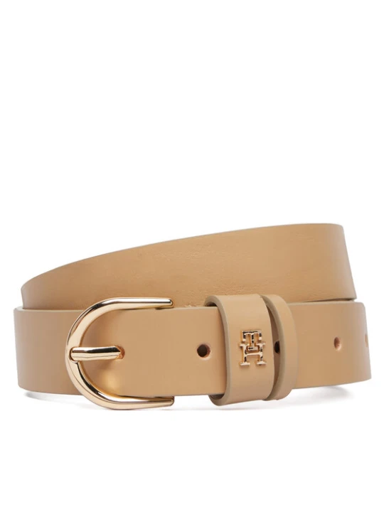 Zdjęcie produktu Pasek Tommy Hilfiger Essential Effortless 2.5 Go AW0AW16836 Beżowy