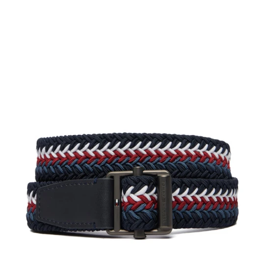 Zdjęcie produktu Pasek Tommy Hilfiger Roller Buckle Webbing 3.5 Belt AM0AM14187 Granatowy