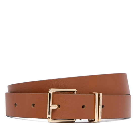 Zdjęcie produktu Pasek Tommy Hilfiger Th Square 2.5 AW0AW18692 Brązowy