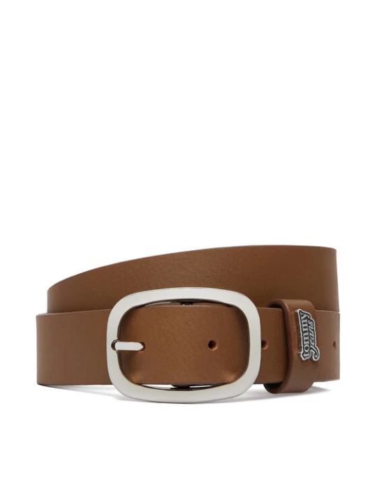 Zdjęcie produktu Pasek Tommy Jeans Tjw Oval 3.0 Buckle AW0AW18812 Brązowy