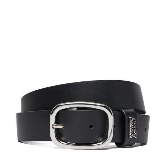 Zdjęcie produktu Pasek Tommy Jeans Tjw Oval 3.0 Buckle AW0AW18812 Czarny