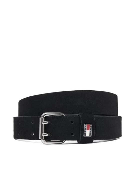 Zdjęcie produktu Pasek Tommy Jeans Tjw Square 3.0 Suede AW0AW19300 Czarny