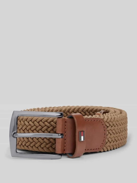 Zdjęcie produktu Pasek w efekcie plecionki Tommy Hilfiger Camel