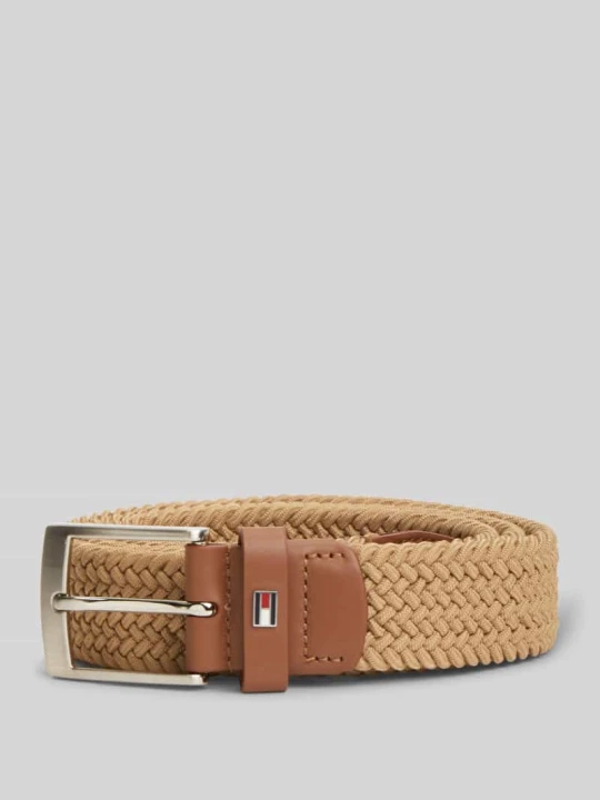 Zdjęcie produktu Pasek w efekcie plecionki Tommy Hilfiger Koniakowy