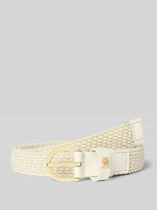 Zdjęcie produktu Pasek w Efekt plecionki Model 'ESSENTIAL EFFORTLESS 2.5' Tommy Hilfiger Złamany biały