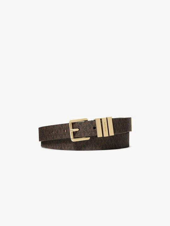 Zdjęcie produktu Pasek z charakterystycznym logo Michael Kors BRĄZOWY (Brązowy)