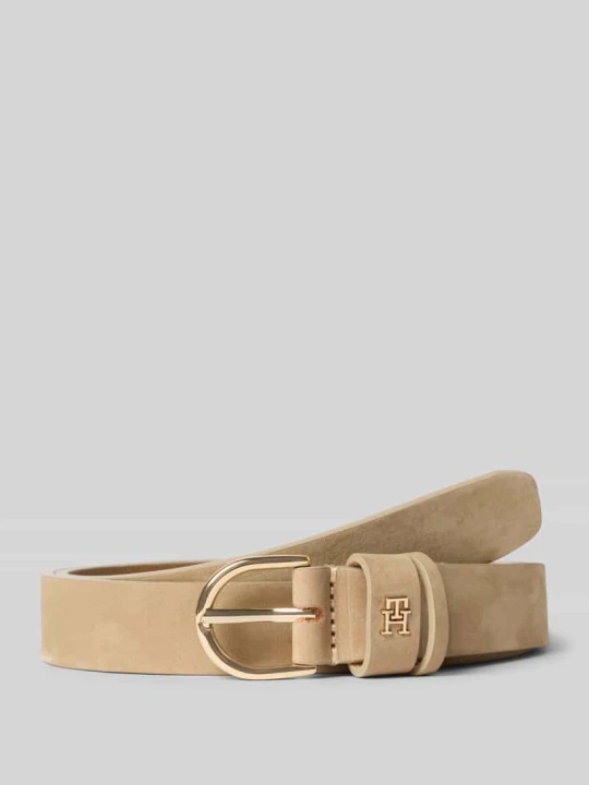 Zdjęcie produktu Pasek z prawdziwej skóry bydlęcej model 'EFFORTLESS 2.5' Tommy Hilfiger Beżowy