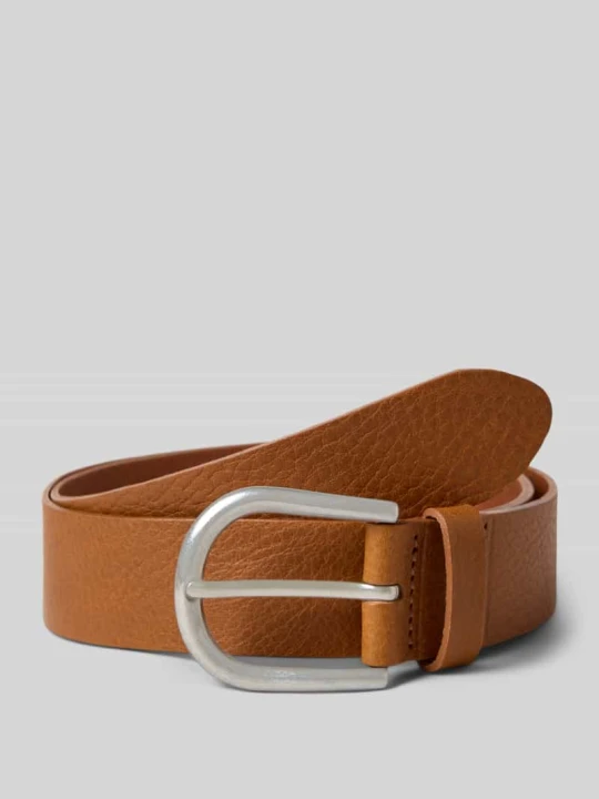 Zdjęcie produktu Pasek ze skóry bydlęcej Model 'Jeanser' Weinmann Koniakowy