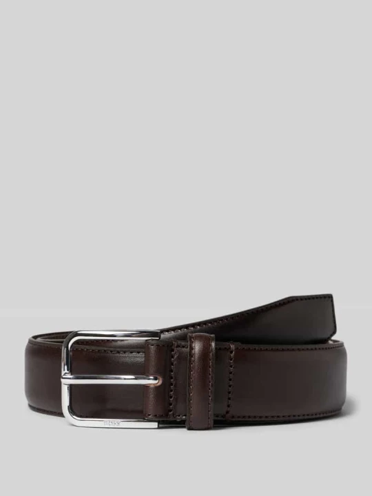 Zdjęcie produktu Pasek z czystej skóry bydlęcej model ‘MADISON-B1_VLST_SZ35’ Boss Ciemnobrązowy