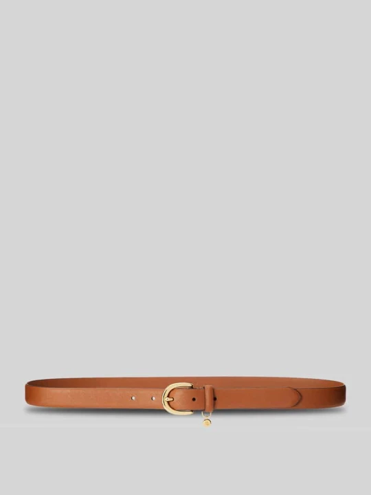 Zdjęcie produktu Pasek z detal z logo Lauren Ralph Lauren Koniakowy