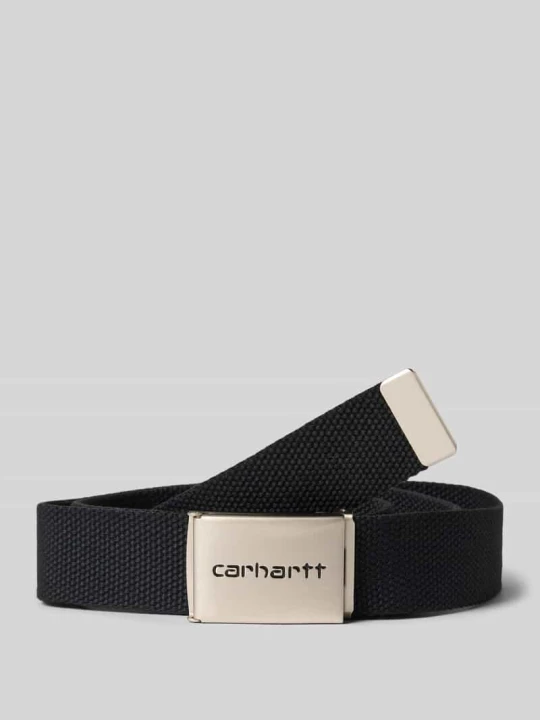 Zdjęcie produktu Pasek z detal z logo model 'Chrome' Carhartt WIP Czarny