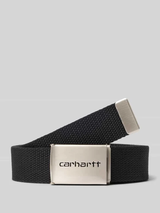 Zdjęcie produktu Pasek z detal z logo model 'Clip' Carhartt WIP Czarny