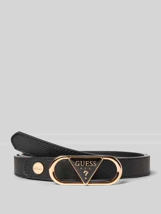 Zdjęcie produktu Pasek z Detal z logo Model 'SERENOVA' Guess Czarny