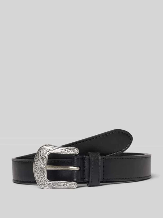 Zdjęcie produktu Pasek z imitacji skóry Lauren Ralph Lauren Czarny