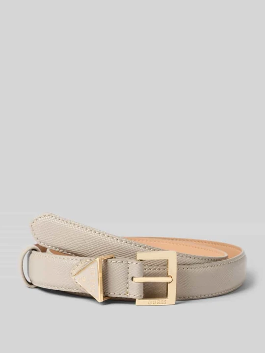 Zdjęcie produktu Pasek w wyglądzie skóry z aplikacją logo model „Noelle” Guess