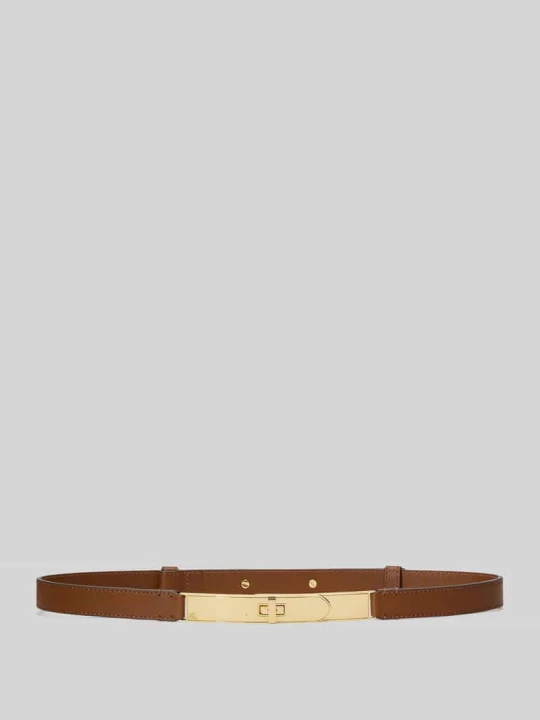 Zdjęcie produktu Pasek z naturalnej skóry Lauren Ralph Lauren Koniakowy
