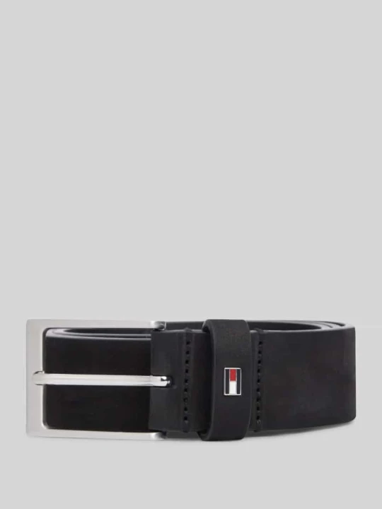 Zdjęcie produktu Pasek z naturalnej skóry model 'LAYTON 3.5' Tommy Hilfiger czarny