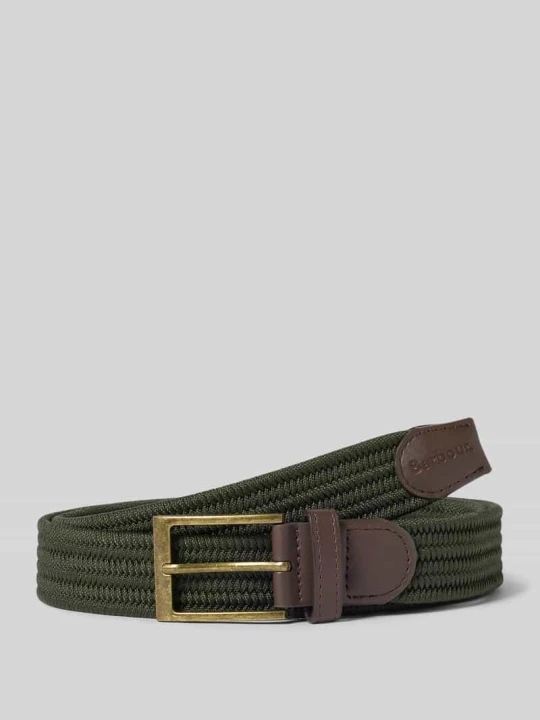 Zdjęcie produktu Pasek z plecionym wzorem model 'NEVIS' Barbour Oliwkowy