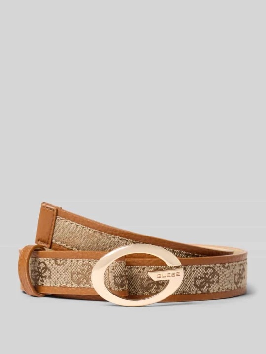 Zdjęcie produktu Pasek z zapięciem zaciskowym model 'CAMDEN' Guess Koniakowy