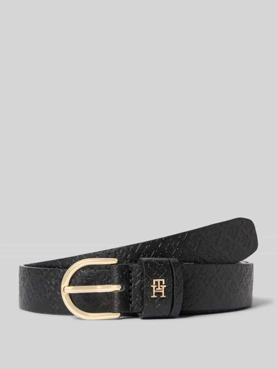 Zdjęcie produktu Pasek ze skóry bydlęcej Model 'EFFORTLESS 2.5' Tommy Hilfiger Czarny