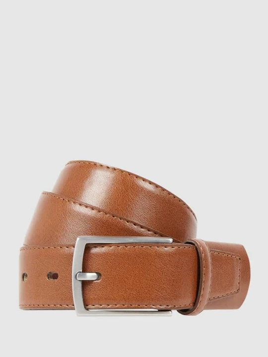 Zdjęcie produktu pasek ze skóry Lloyd Koniakowy