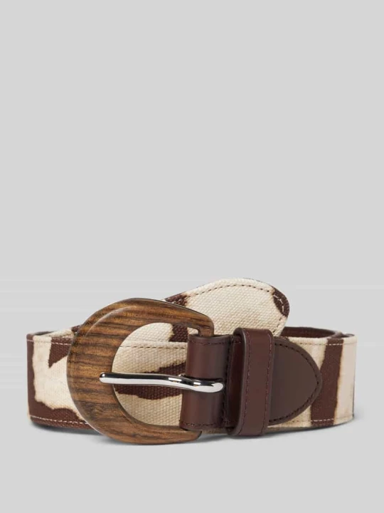 Zdjęcie produktu Pasek ze sprzączką Lauren Ralph Lauren Ciemnobrązowy
