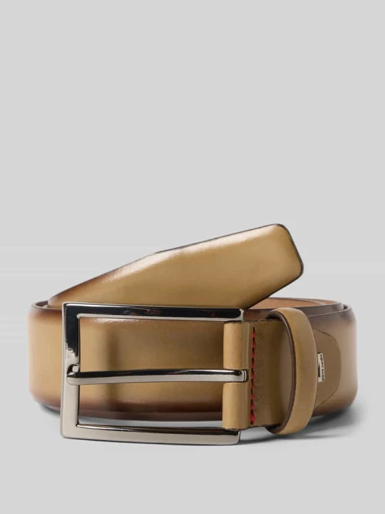 Zdjęcie produktu Pasek ze sprzączką Pierre Cardin Jasnobrązowy