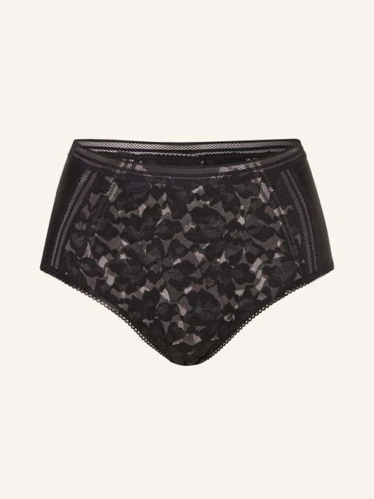 Zdjęcie produktu Passionata Majtki Z Wysokim Stanem Gardenia schwarz CZARNY
