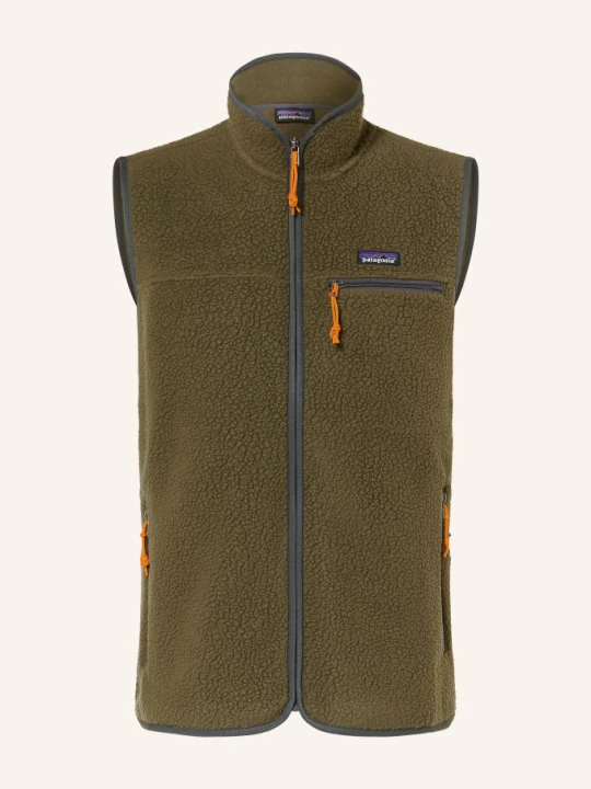 Zdjęcie produktu Patagonia Kamizelka Polarowa Retro Pile gruen OLIWKOWY
