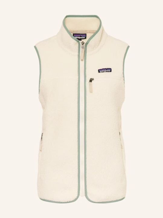 Zdjęcie produktu Patagonia Kamizelka Z Pluszowego Materiału Retro beige ECRU